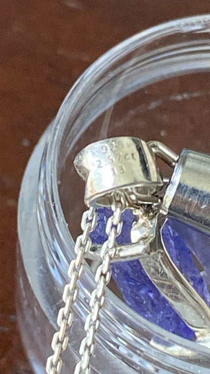 Tanzanite Pendant 2.57 cts