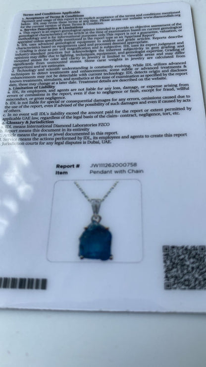 Tanzanite Pendant 2.61 cts