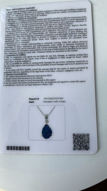 Tanzanite Pendant 2.30 cts