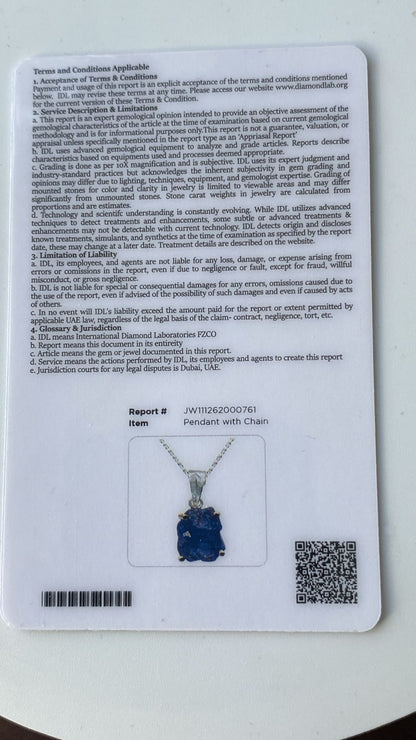 Tanzanite Pendant 2.27 cts