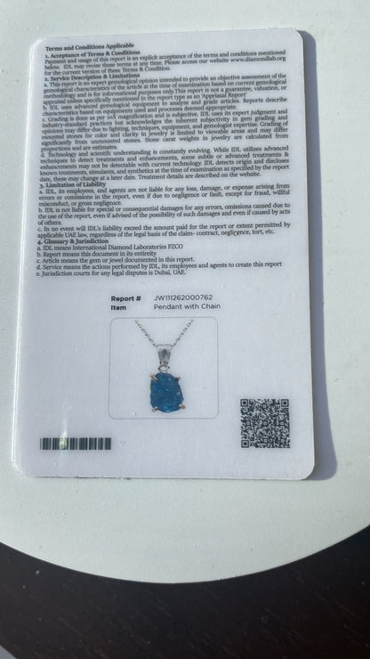 Tanzanite Pendant 1.60 cts