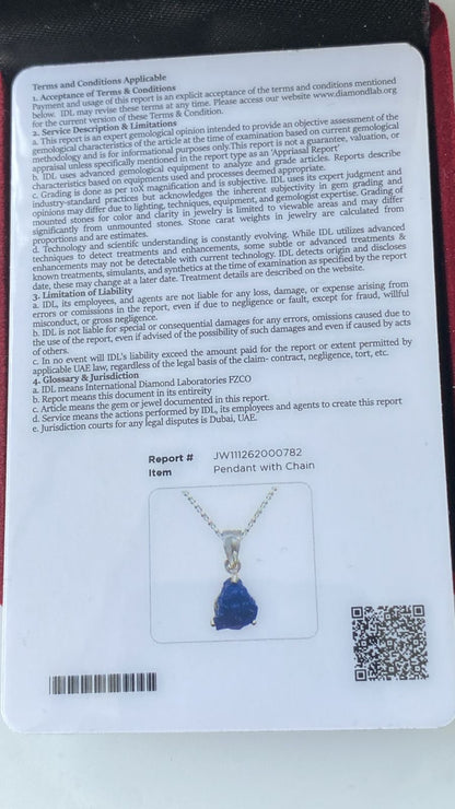 Tanzanite Pendant 2.00 cts