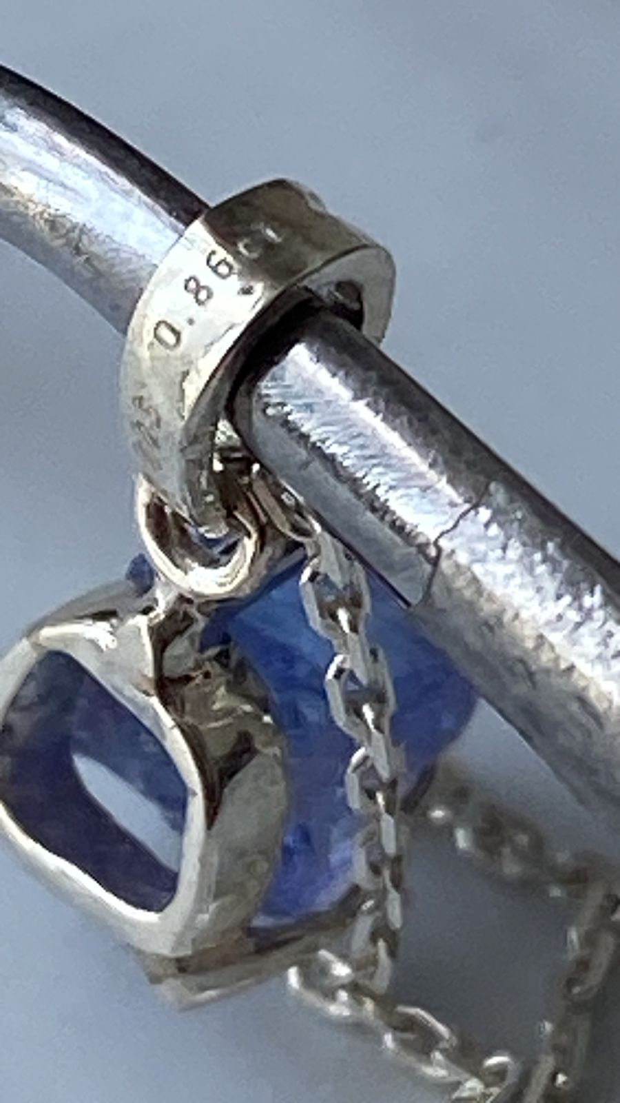 Tanzanite Pendant 0.86 cts