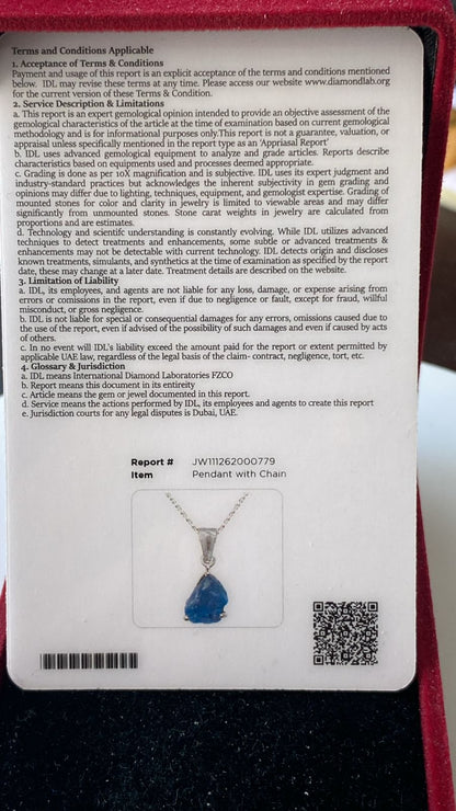Tanzanite Pendant 1.81 cts