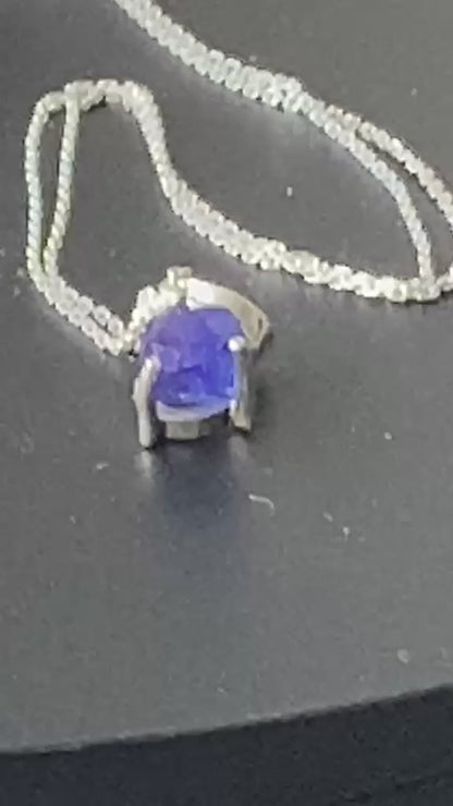 Single Origin Tanzanite Pendant Merelani Untamed 1.74 cts
