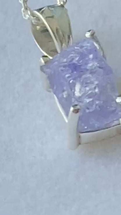 Merelani Tanzanite Pendant Natural Blue Crystal 2.27 cts