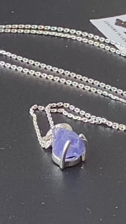 Single Origin Tanzanite Pendant Merelani Untamed 1.98 cts